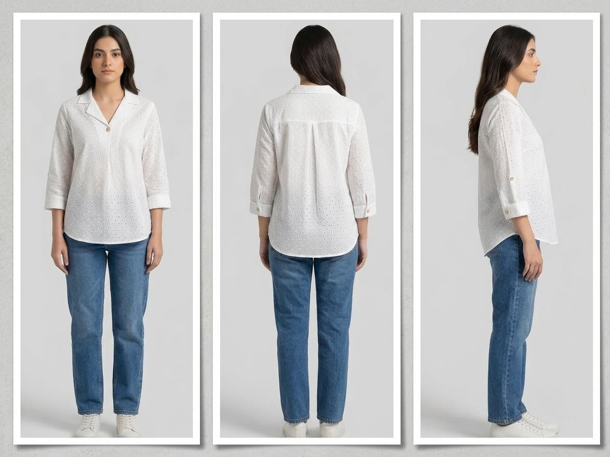 White Basics Chickenkari - (TOP)