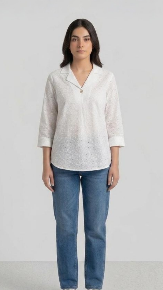 White Basics Chickenkari - (TOP)